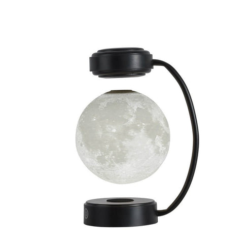 3D LED Moon Night Light - Wireless Magnetic Levitating Rotating Floating Ball Lamp For School Office Bookshop Home Decoration