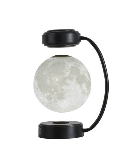 3D LED Moon Night Light - Wireless Magnetic Levitating Rotating Floating Ball Lamp For School Office Bookshop Home Decoration