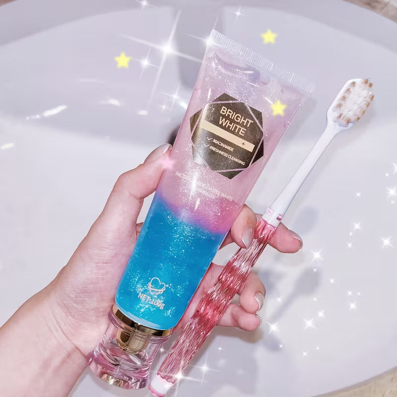 Oralhoe Nicotinamide Dazzle White Toothpaste | Whitening Toothpaste | Anti-Stain, Cavity Protection & Fresh Breath | Natural Nicotinamide Formula