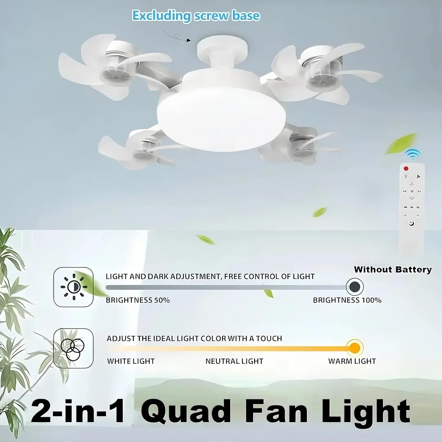 Multifunctional Fan Light