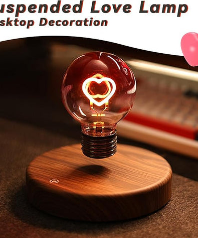Levitating Heart LED Bulb Lamp ©