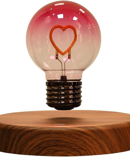 Levitating Heart LED Bulb Lamp ©