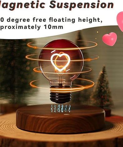Levitating Heart LED Bulb Lamp ©