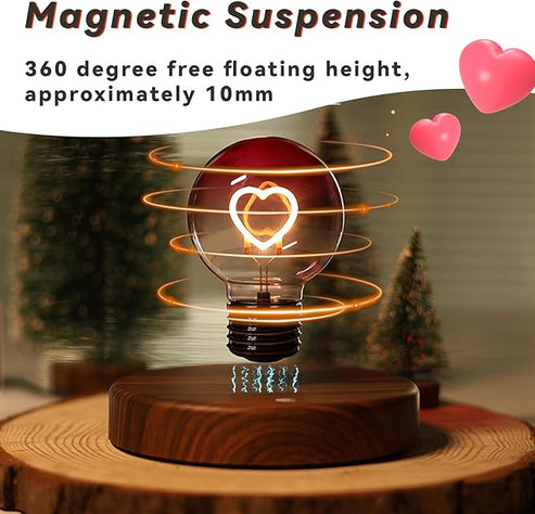Levitating Heart LED Bulb Lamp ©