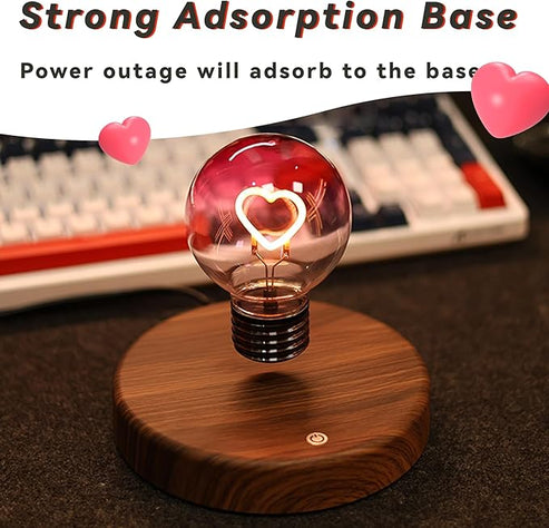 Levitating Heart LED Bulb Lamp ©