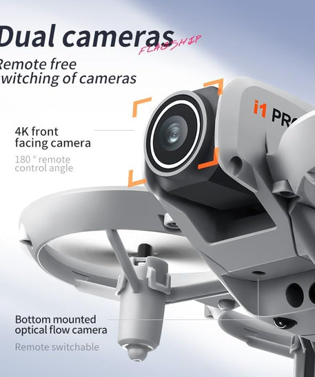 Optical Flow Dual‑Camera Drone ©